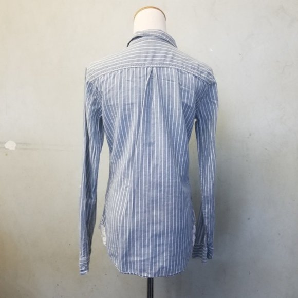 C&C California striped embroidery detailing size Small Petite (243) - Picture 8 of 8